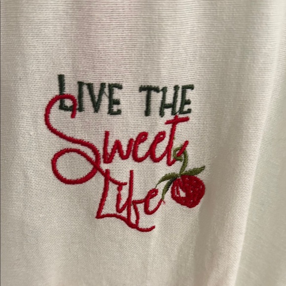 Colorful Strawberry Pattern Apron - Picture 2 of 5